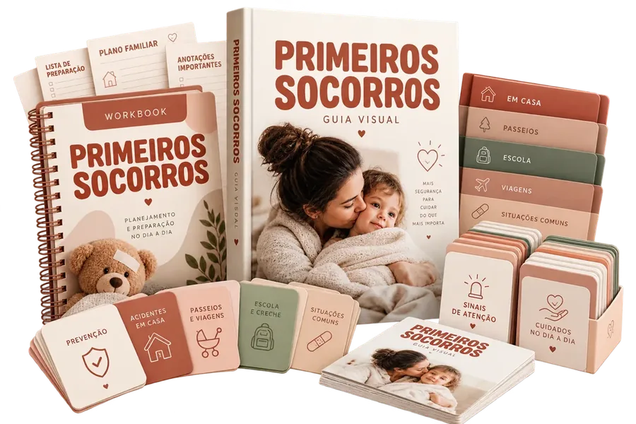 Mockup do bônus Primeiros Socorros