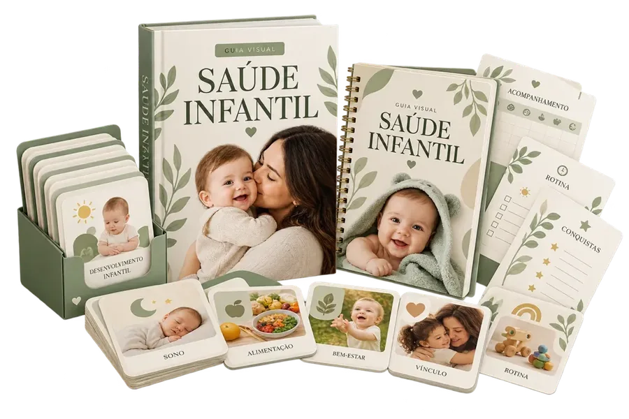 Mockup do bônus Saúde Infantil