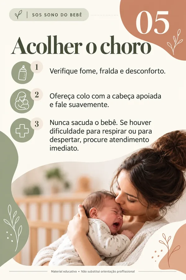 Acolher o choro