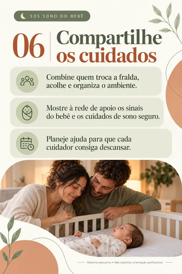 Compartilhe os cuidados